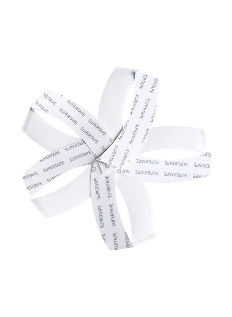 SUPERTAPE 72 double-sided lace wig tapes with C-shaped contours for multiple weeks of wear - Image 3